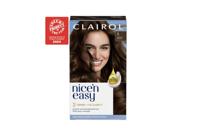 Clairol Nice ‘n Easy Care Colour Medium Brown 5 x 3
