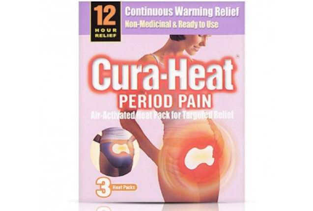 Cura-Heat Period Pain Heatss 3S x 6