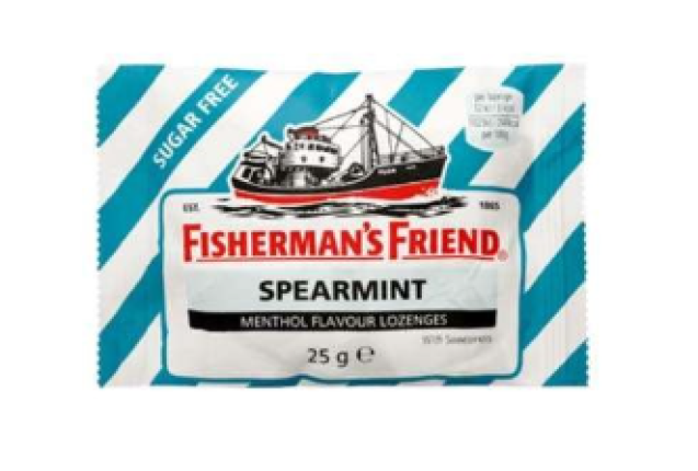 Fisherman’s Friend Lozenges Spearmint S/F 25G x 24