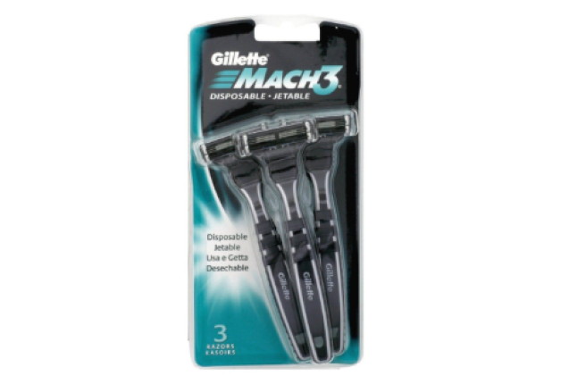 Gillette Mach 3 Disposable Razor 3S x 5