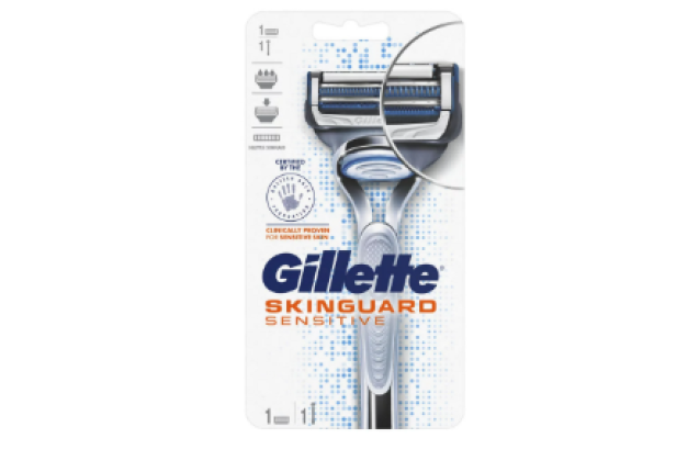 Gillette Razors  Blades &Amp; Trimmers Skinguard Razor & Razor Blade x 8