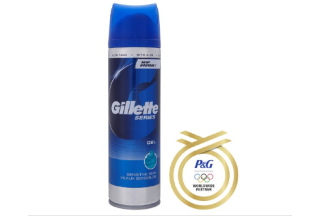 Gillette Series Sensitive Shave Gel 200Ml x 6