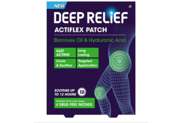 Deep Relief Actiflex Cooling Patches 4 x 6