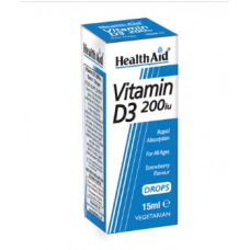 Healthaid Vitamin D3 200IU Drops 15ml x 