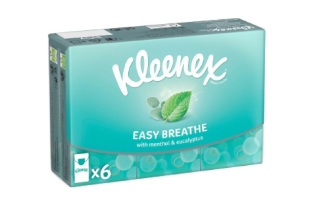 Kleenex Easy Breathe Pocket Tissues  6 x 10