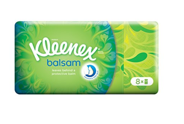 Kleenex Hanks Tissue Balsam Regular 8S x 10
