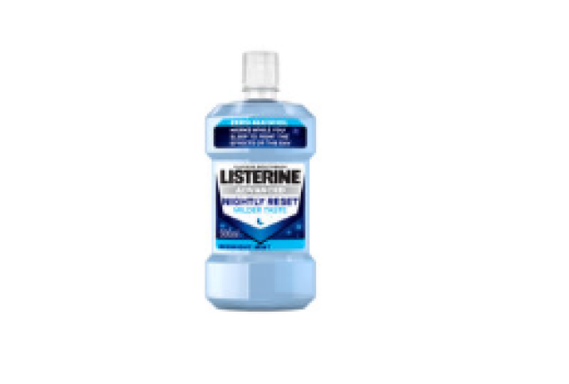 Listerine Mouthwash Advanced Nightly Reset 500Ml x 6