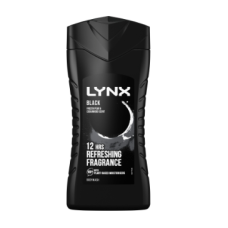 Lynx Shower Gel Black 225Ml x 6