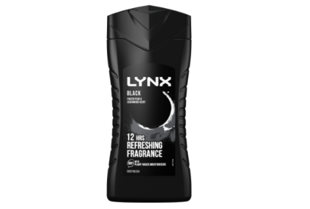 Lynx Shower Gel Black 225Ml x 6