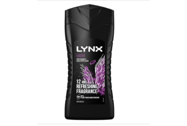 Lynx Shower Gel Excite 225Ml x 6