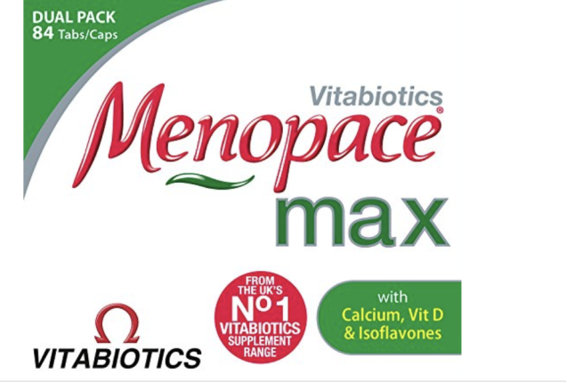 Menopace Max Calcium & Red Clover Tablets & Capsules 56+28s x 4