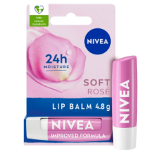 Nivea Lipcare Soft Rose 4.8G x