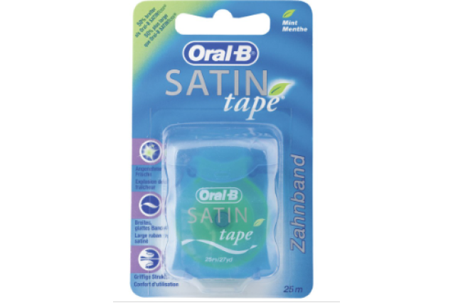 Oral-B Satin Tape Mint x 12