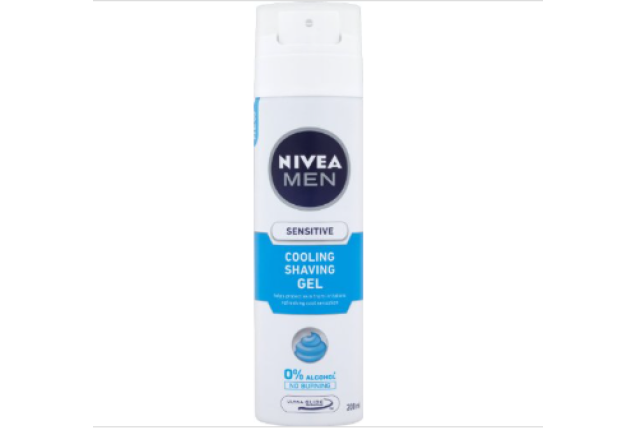 Nivea For Men Sensitive Cooling Shave Gel 200Ml x 24