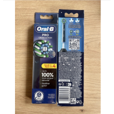 Oral-B Toothbrush Replacement Heads CrossAction Black X-Filaments Power 4 x