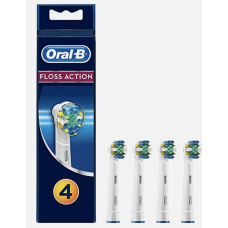 Oral-B Toothbrush Replacement Heads Floss Action X-Filaments Power 4 x 12