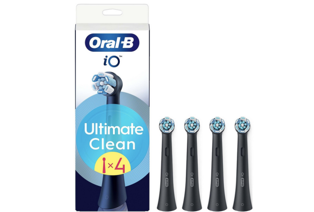 Oral-B Toothbrush Replacement Heads iO Ultimate Clean Black 4 x 6