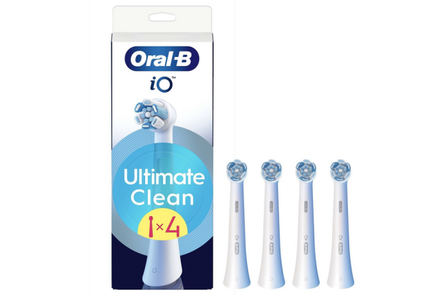 Oral-B Toothbrush Replacement Heads iO Ultimate Clean White 4 x 6