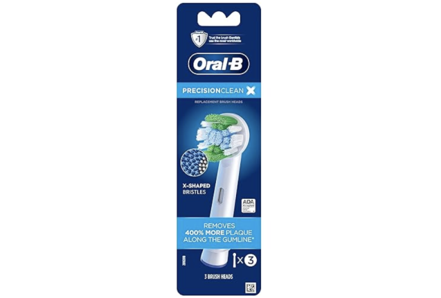 Oral-B Toothbrush Replacement Heads Precision Clean X-Filaments Power 4 x 6