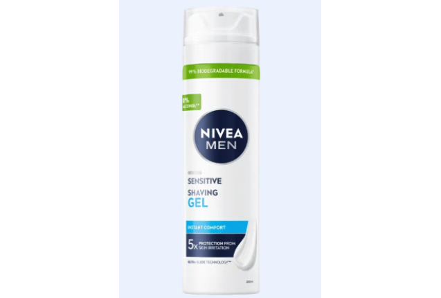 Nivea For Men Sensitive Shave Gel 200Ml x 6