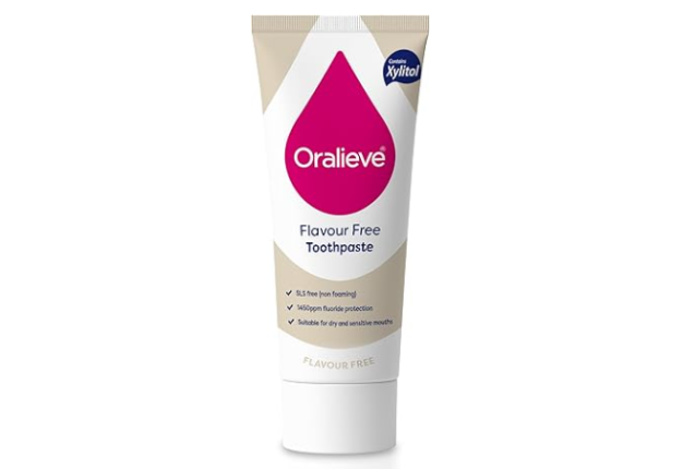 Oralieve Toothpaste Flavour Free 75Ml x 24