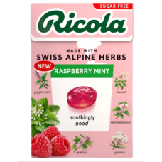 Ricola Lozenges Sugar Free Raspberry Min