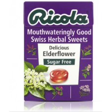 Ricola Swiss Herb Drops Elderflower 45G 