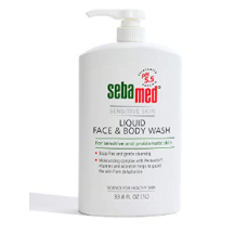 Seba Med Liquid Face & Body Wash 1Ltr x 6