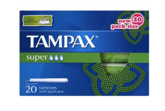 Tampax Blue Box Tampons Super 20S x 8