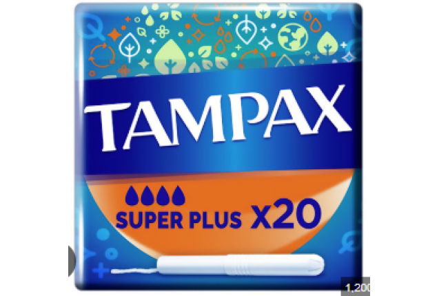 Tampax Non-App Tampons Super Plus 20S x 8