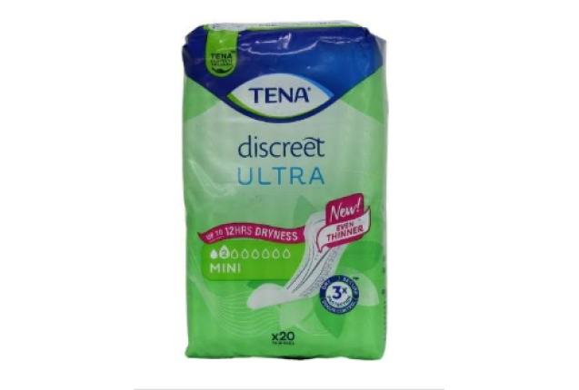Tena Absorbent Pads Tena Lady Discreet Mini 20'S x 6