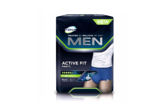 Tena Men Pants Active Fit Large 8 x 4