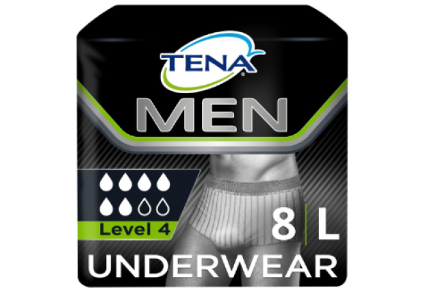 Tena Men Pants Level 4 Premium Fit Large 8 x 3