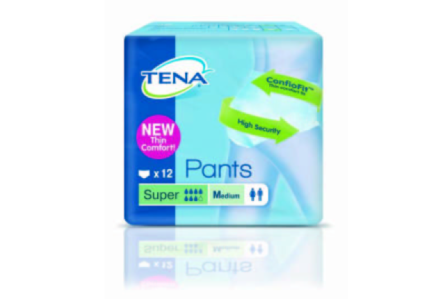 Tena Pants Super Medium 12S x 4