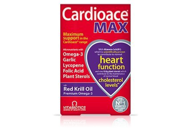 Vitabiotics Cardioace Max Capsules 84S x 4