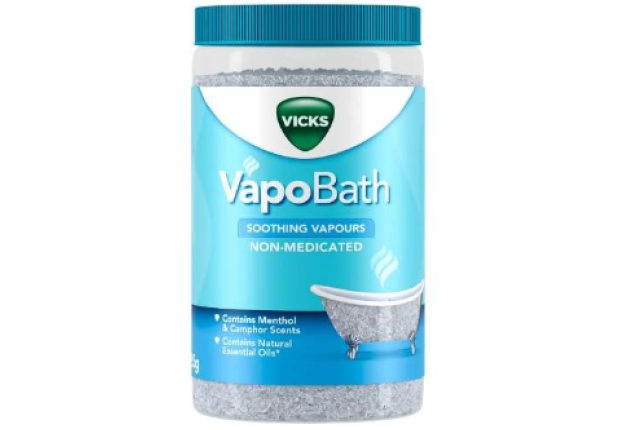 Vicks Vapo+ Bath Bomb Tablets 5 x 24