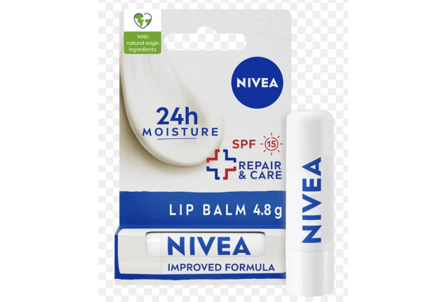 Nivea Repair & Care SPF15 Lip Balm 4.8G x 12