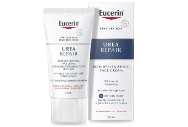 Eucerin Dry Skin Urea 5% Rich Night Cream 50ml x 3