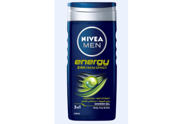 Nivea Men Energy Shower Gel 250Ml x 6