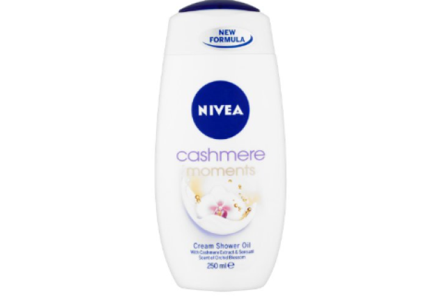 Nivea Cashmere & Cotton Seed Oil Shower Cream 250Ml x 6