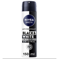 Nivea Men Black & White Original 72H Anti-Perspirant Deodorant Spray 15