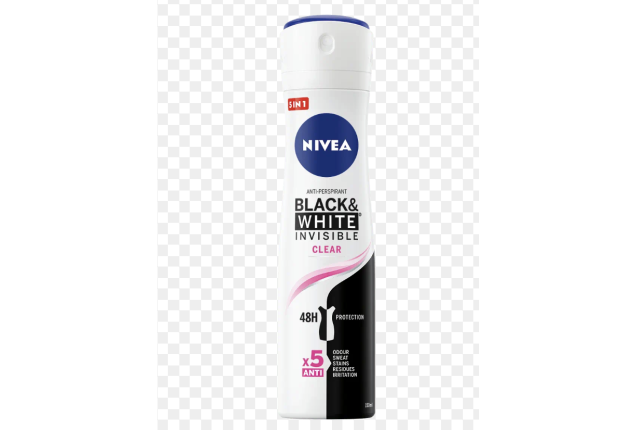 Nivea Black & White Original Anti-Perspirant Deodorant Spray 150ml x 6
