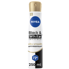 Nivea Black & White Invisible Silky Smooth 72H Anti-Perspirant Deodoran