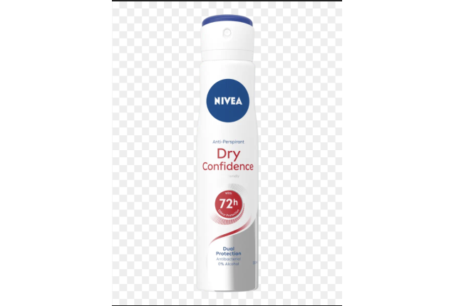 Nivea Dry Confidence Anti-Perspirant Deodorant Spray 250ml x 6