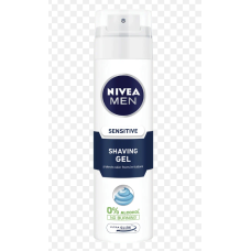 Nivea Men Sensitive Shaving Gel With 0 % Alcohol 200ml x 6