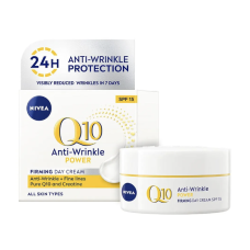 Nivea Q10 Power Anti-Wrinkle Day Cream SPF15 50ml x 3