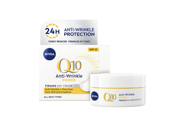 Nivea Q10 Power Anti-Wrinkle Day Cream SPF15 50ml x 3
