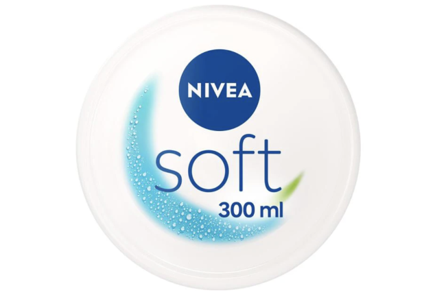 Nivea Soft Moisturiser Cream For Face, Hands And Body, 300Ml x 12