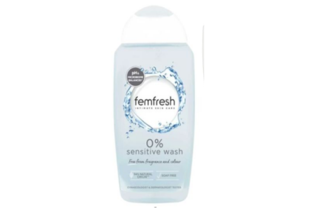 Femfresh 0% Sensitive Wash 250ml x 6