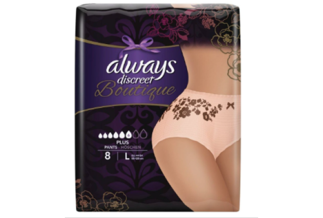 Always Discreet Boutique Pants Plus Large 8'S x 2